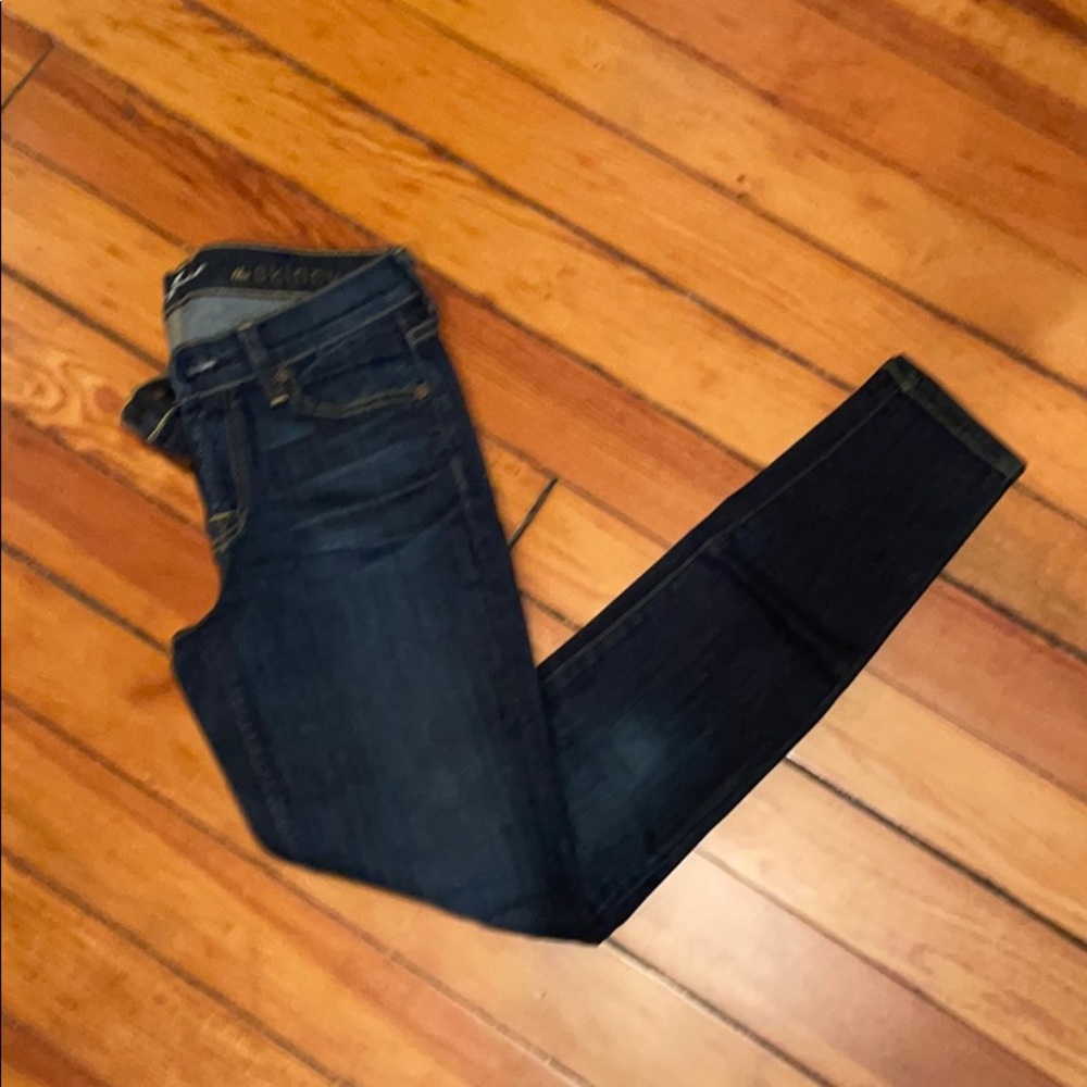 7 for all mankind the skinny jeans